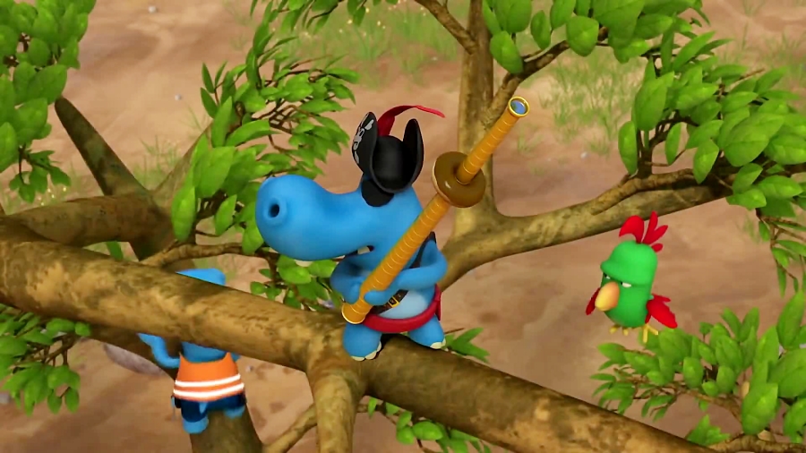 انیمیشن خانواده اسب آبی The Happos Family - فصل 1 قسمت 7